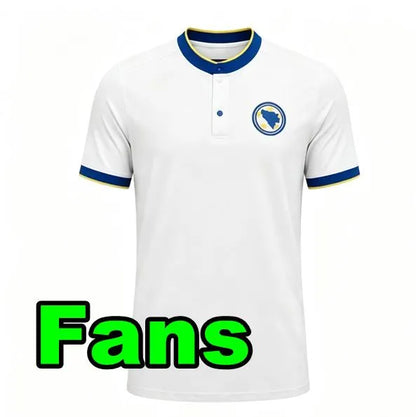 2026 Bosnia-Herzegovina World Cup Jerseys Bosnia and Herzegovina Dzeko Soccer Je - SitterJersey.com
