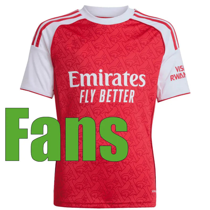 26 27 SMITH ROWE SAKA soccer jerseys Fans Player MARTINELLI TIERNEY 2025 2026 RI - SitterJersey.com