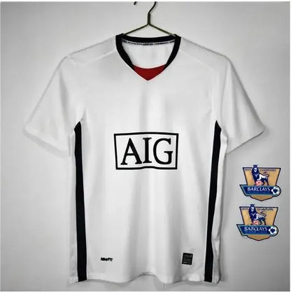 Retro jersey Manchest Soccer Jerseys Long Sleeved Ronaldo Rooney Giggs Nani 2006 - SitterJersey.com