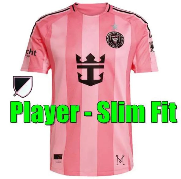 Inters Miami Soccer Jerseys 2025 2027 Mens Kids Football Kits with Messi Suarez  - SitterJersey.com