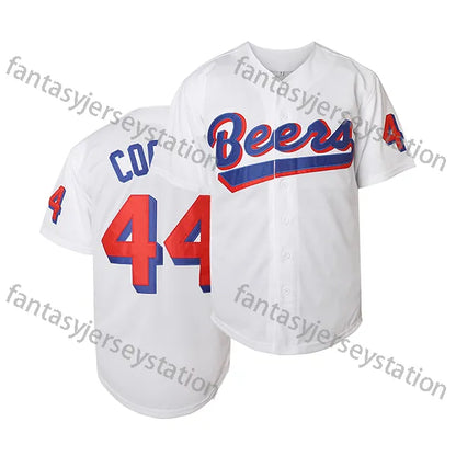 27 blue mens baseball jersey embroidered guerrerd jr vneck polyester sports top  - SitterJersey.com