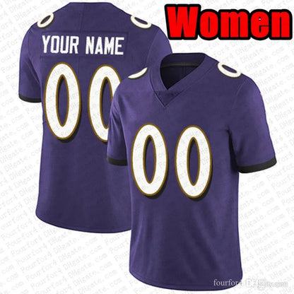 Trey Hendrickson Lamar Jackson Zay Flowers Derrick Henry Football Jersey Malaki  - SitterJersey.com
