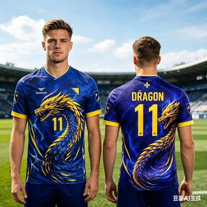 2026 Bosnia-Herzegovina World Cup Jerseys Bosnia and Herzegovina Dzeko Soccer Je - SitterJersey.com