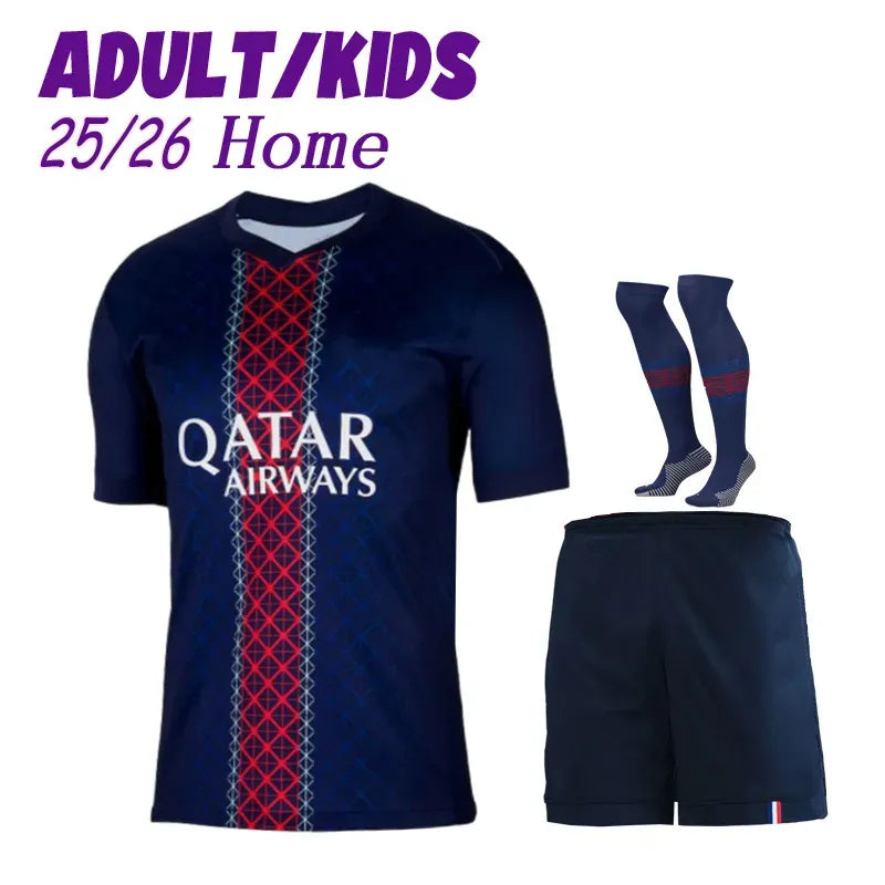 Psges jersey Soccer Jerseys DEMBELE HAKIMI 25 26 27 enfants 2026 football shirts - SitterJersey.com