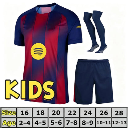 Barcelona 25 26 27 LAMINE YAMAL Lewandowski Soccer Jerseys Gordon GAVI RASHFORD  - SitterJersey.com