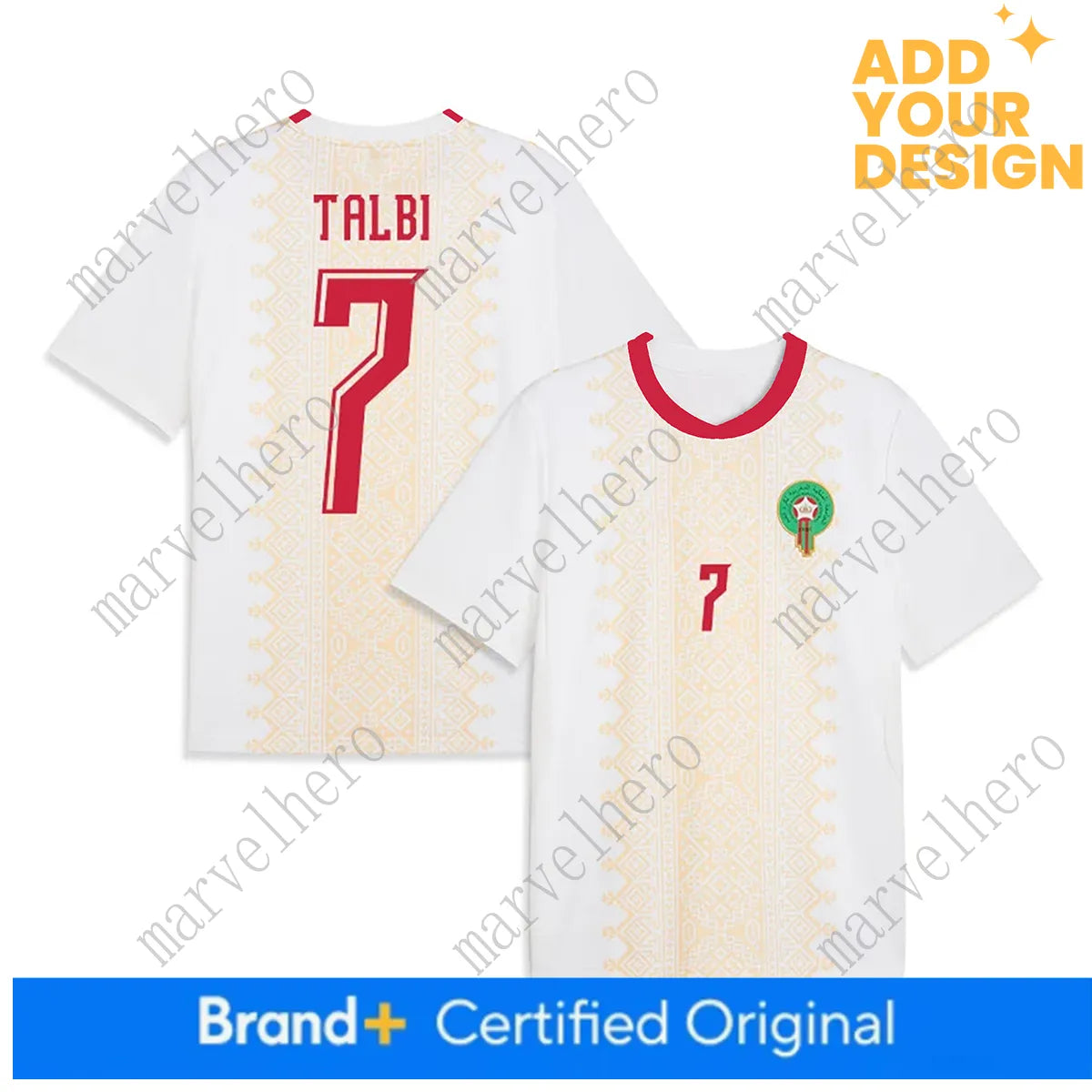 Morocco Jersey World Cup 2026 Ismael Saibari NO 11 Shirt Moroccans National Team - SitterJersey.com