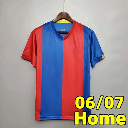 Original Messi Barcelona Jersey Barcelona Vintage Football Jersey 2002 2018 Messi Ronaldinho Rivaldo Iniesta Retro Kit - SitterJersey.com