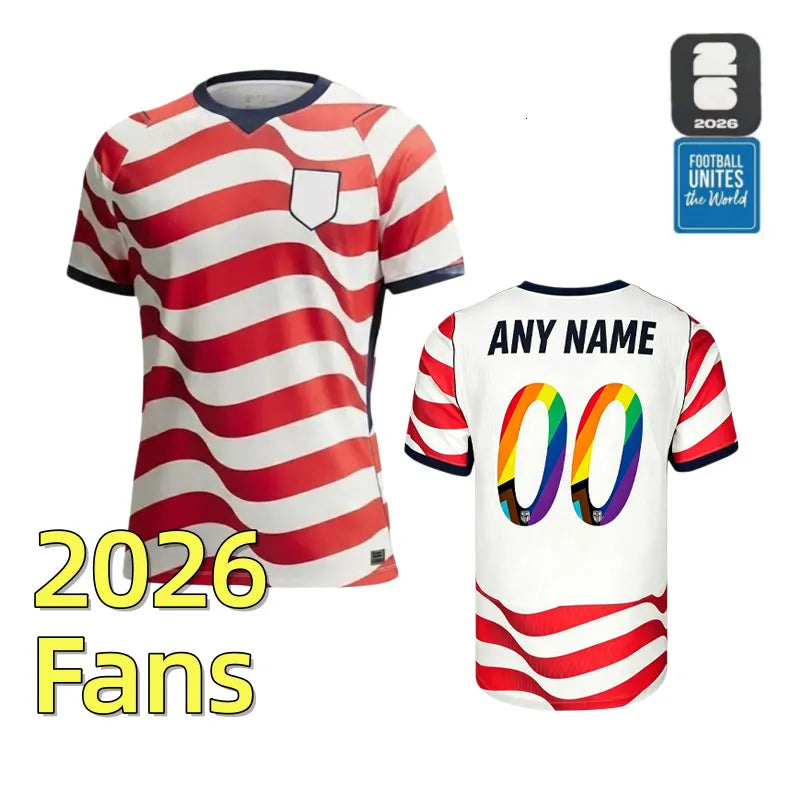 USAS United Soccer Jerseys 2026 PULISIC MCKENNIE REYNA ADAMS BALOGUN ROBINSON TI - SitterJersey.com