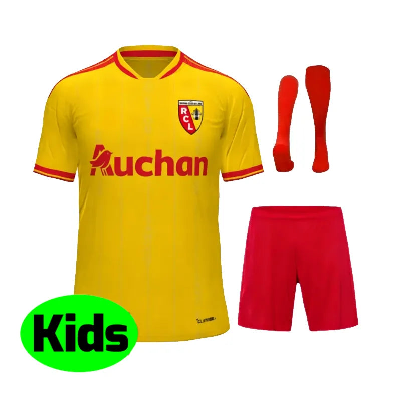 RC Lens 26 27 soccer jersey 2026 2027 SOTOCA SANGARE THAUVIN GUILAVOGUI jerseys  - SitterJersey.com