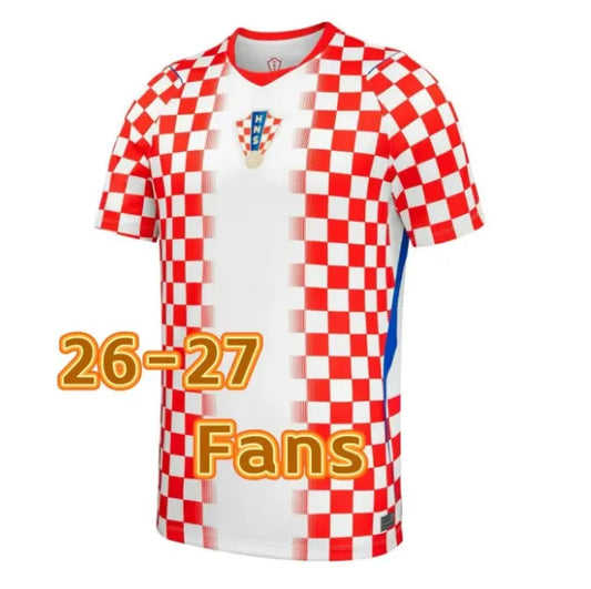 Modric 2026 World Cup Croatia Soccer Jerseys FANS Player 26 27 PERISIC Football  - SitterJersey.com