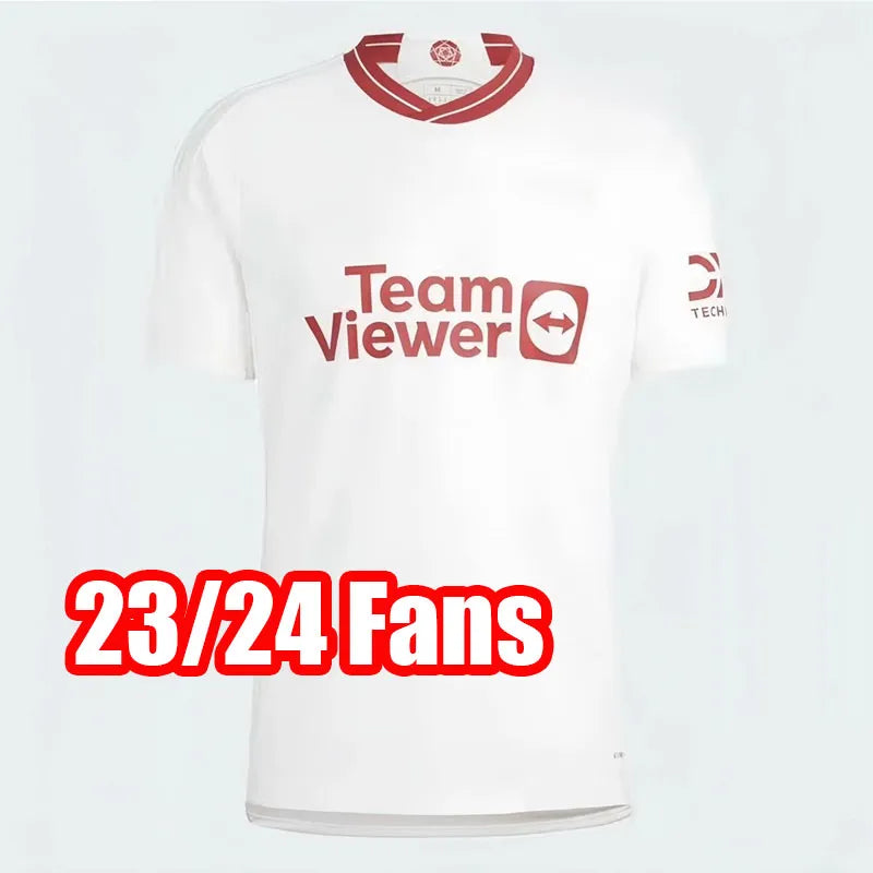 ManUnited SESKO MBEUMO CUNHA 25 26 27 Soccer Jerseys football shirts B. FERNANES - SitterJersey.com