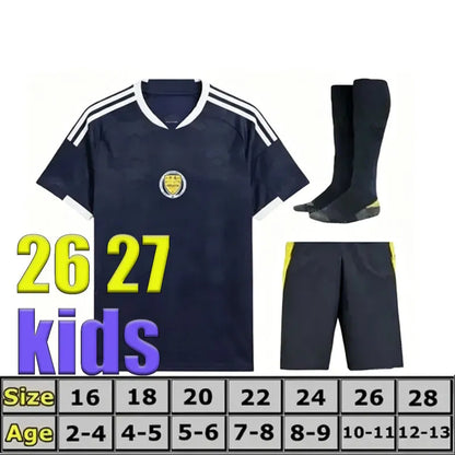 Scotland 2026 World Cup football shirt ROBERTSON ADAMS Soccer Jerseys DYKES McTo - SitterJersey.com