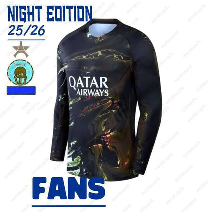 25/26 Season 1:1 Soccer Football Jersey Outdoor Sports Shirt Dembele Doue Kvarat - SitterJersey.com