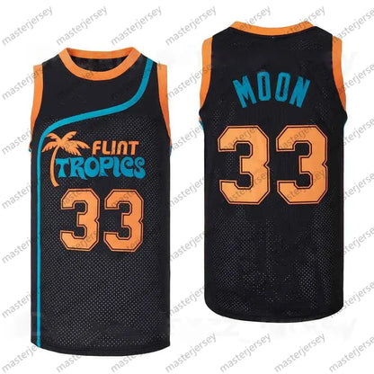 #7 COFFEE BLACK Men's Basketball Jersey Sweatshirt - Embroidered Movie Mesh Lett - SitterJersey.com