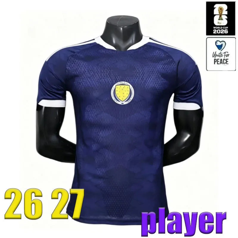 Scotland 2026 World Cup football shirt ROBERTSON ADAMS Soccer Jerseys DYKES McTo - SitterJersey.com