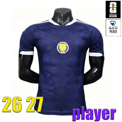 Scotland 2026 World Cup football shirt ROBERTSON ADAMS Soccer Jerseys DYKES McTo - SitterJersey.com