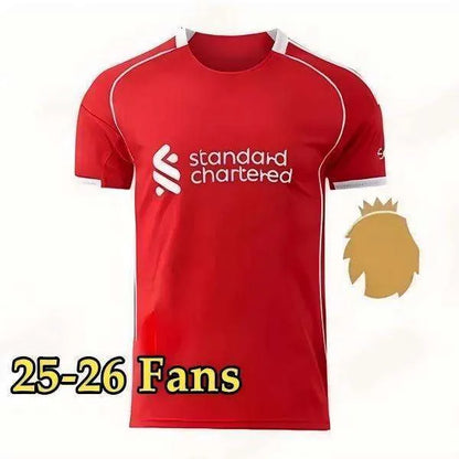25 26 27 liverpool Wirtz SALAH football shirt Ekitike MAC ISAK ALLISTER Kerkez G - SitterJersey.com