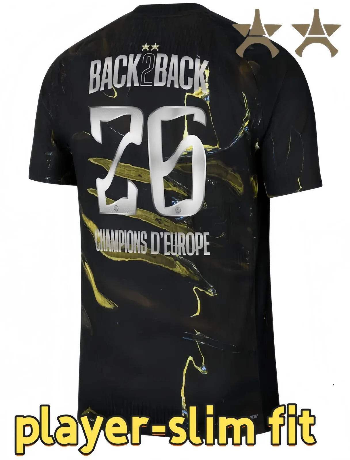 Psge jersey 26 27 DEMBELE HAKIMI BARCOLA NEVES ZAIRE EMERY DONNARUMMA MARQUINHOS - SitterJersey.com