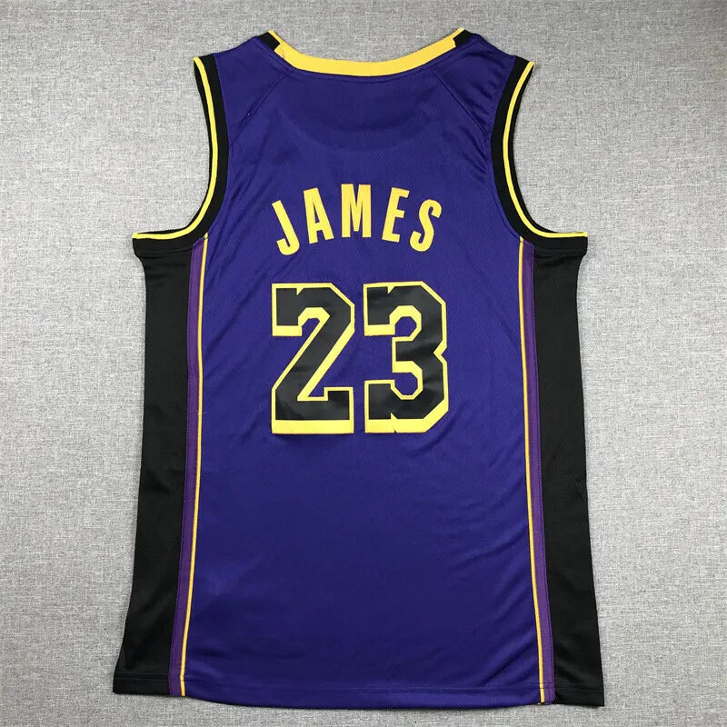 Stitched Basketball Jerseys James Bronny James Jr Cavs High School St Vincent St - SitterJersey.com