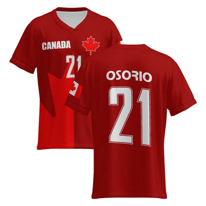Canada Jersey Alphonso Davies NO 19 World Cup 2026 Canadian National Team Sports - SitterJersey.com