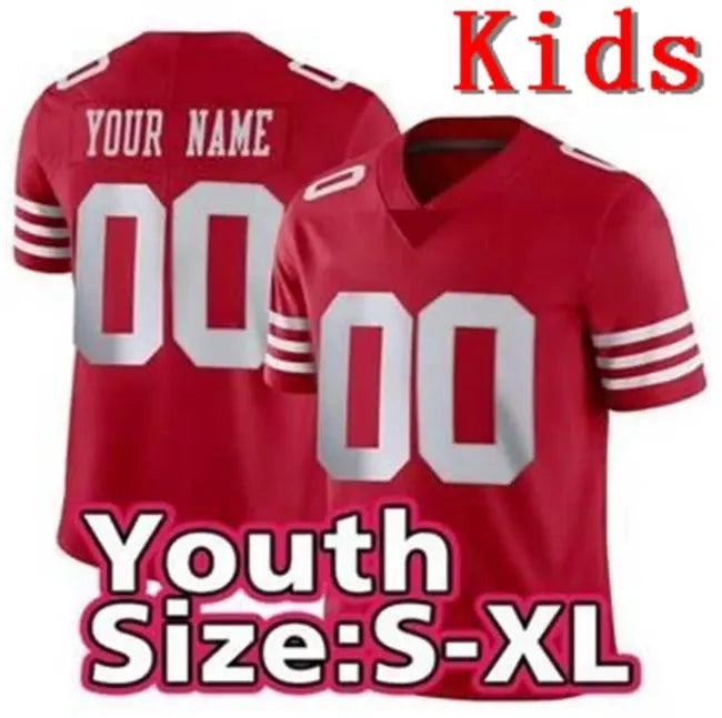 San Franciscocity 49erss Jesrey Mike Evans Christian McCaffrey Brock Purdy Footb - SitterJersey.com