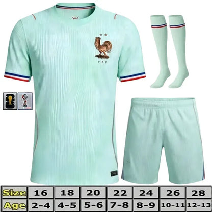 France Football Jersey 2026 France Jersey World Cup 2026 French Soccer Jerseys MBAPPE DEMBELE EKITIKE Olise Kids National Team Retro Football Tops Shirt Maillot De Foot ZIDANE HENRY - SitterJersey.com