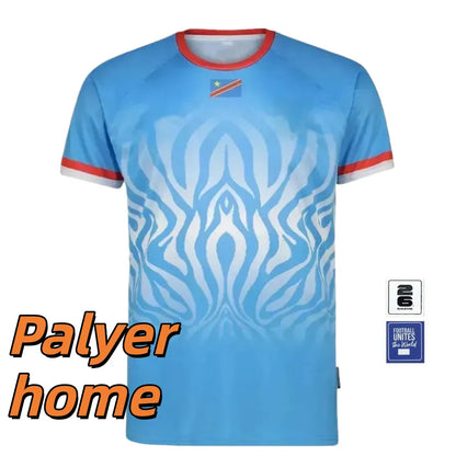 congo jersey 2026 world cup soccer jerseys national team T.BONGONDA F.MAYELE hom - SitterJersey.com