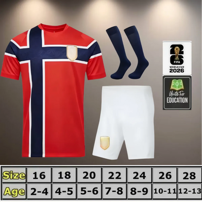 HAALAND Norway Jersey 2026 World Cup ODEGAARD SORLOTH Nation Team Jerseys BOBB N - SitterJersey.com