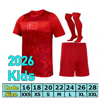 Turkey Jersey 2026 World Cup Turkey Soccer Jersey ARDA GULER DEMIRAL Kokcu 26 27 - SitterJersey.com