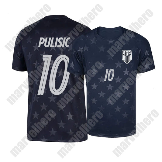 America Away Jersey Folarin Balogun 20 World Cup 2026 Shirt American National Te - SitterJersey.com