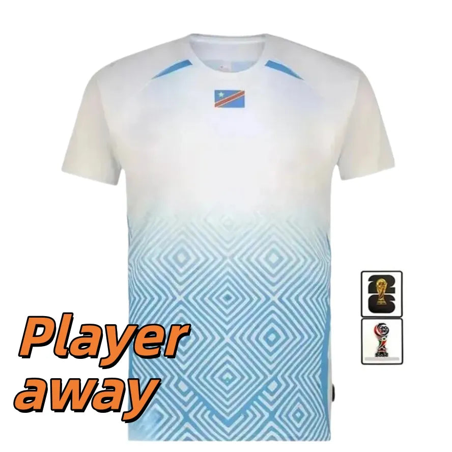 congo jersey 2026 world cup soccer jerseys national team T.BONGONDA F.MAYELE hom - SitterJersey.com
