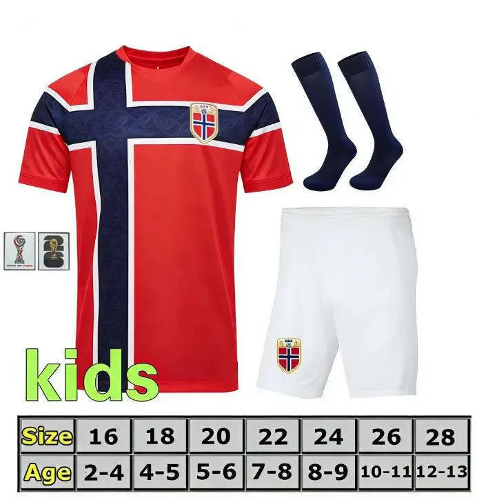 Norway Jersey 2026 World Cup BRAUT HAALAND Soccer Jerseys SORLOTH NUSA AASGAARD  - SitterJersey.com