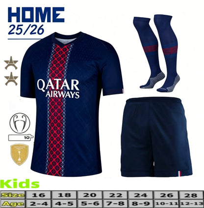25 26 27psges Jersey O.Dembele D.DOUE KVARATSKHELIA Football Jerseys VITINHA JOA - SitterJersey.com