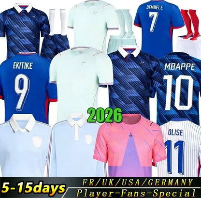 24 25 26 27 French club MBAPPE GRIEZMANN soccer jerseys World Cup 2026 DEMBELE M - SitterJersey.com
