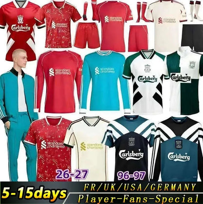 26 27 LiverpPudlian soccer jerseys S-4XL MAC ALLISTER ALEXANDE R-ARNOL D LUIS DI - SitterJersey.com