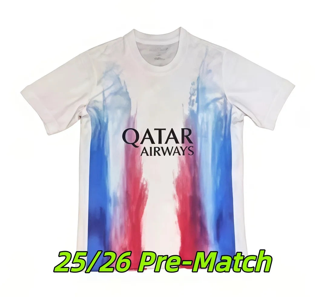 Psges jersey 26 27 maillot psges O.DEMBELE KVARATSKHELIA EMERY RAMOS HAKIMI N.ME - SitterJersey.com