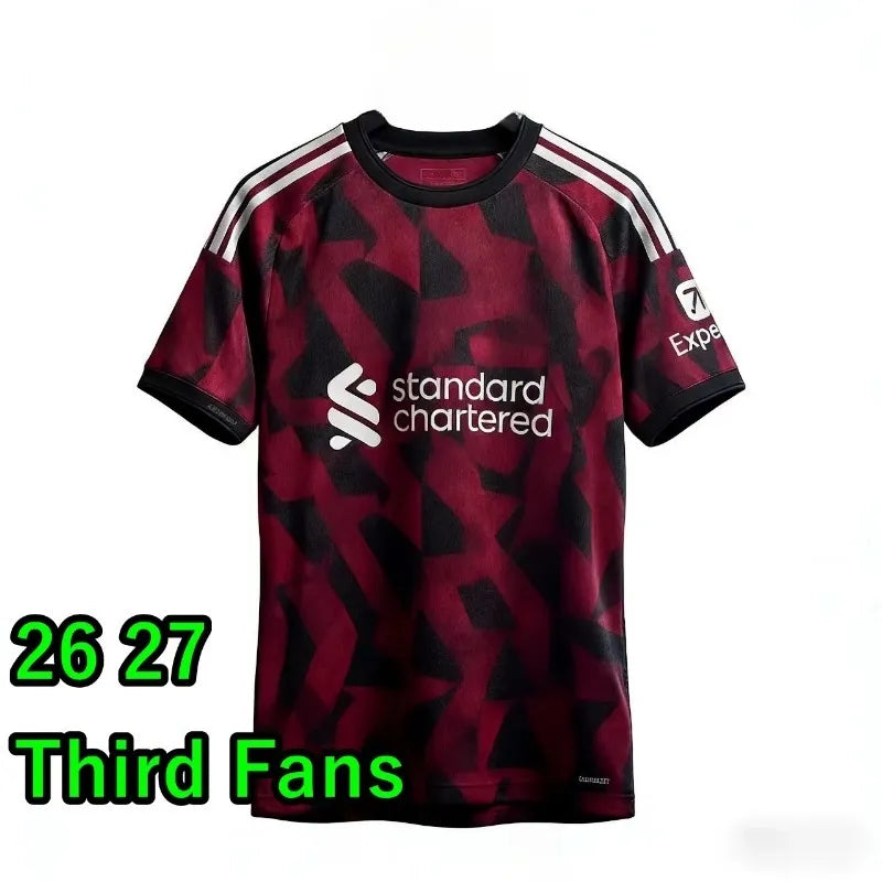 liverpool 26 27 Mohamed Salah ISAK wirtz Ekitike SZOBOSZLAI football jersey MAC  - SitterJersey.com