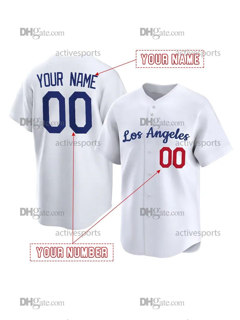 Custom 17 Ohtani 2024 Season Baseball Jersey Betts Freeman Muncy Stitched Number - SitterJersey.com
