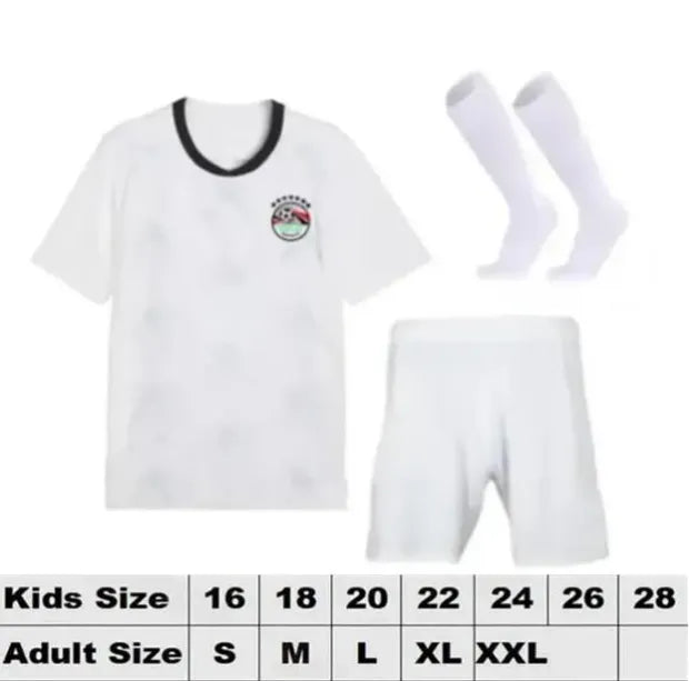 2025 SALAH World Egypt Soccer jerseys 26 27 MARMOUSH TREZEGUET IBRAHIM M ATEYA N - SitterJersey.com
