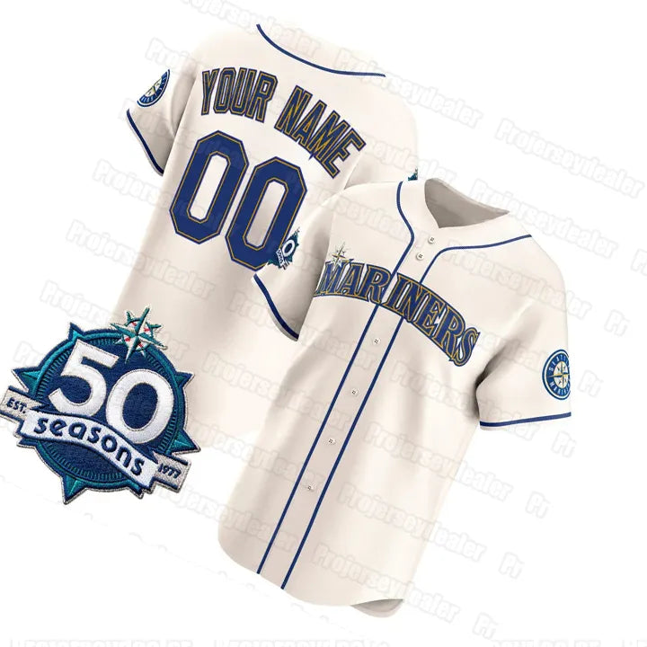 Cal Raleigh Mariners Randy Arozarena 2026 USA 250 Fourth OF July Steelheads Jers - SitterJersey.com