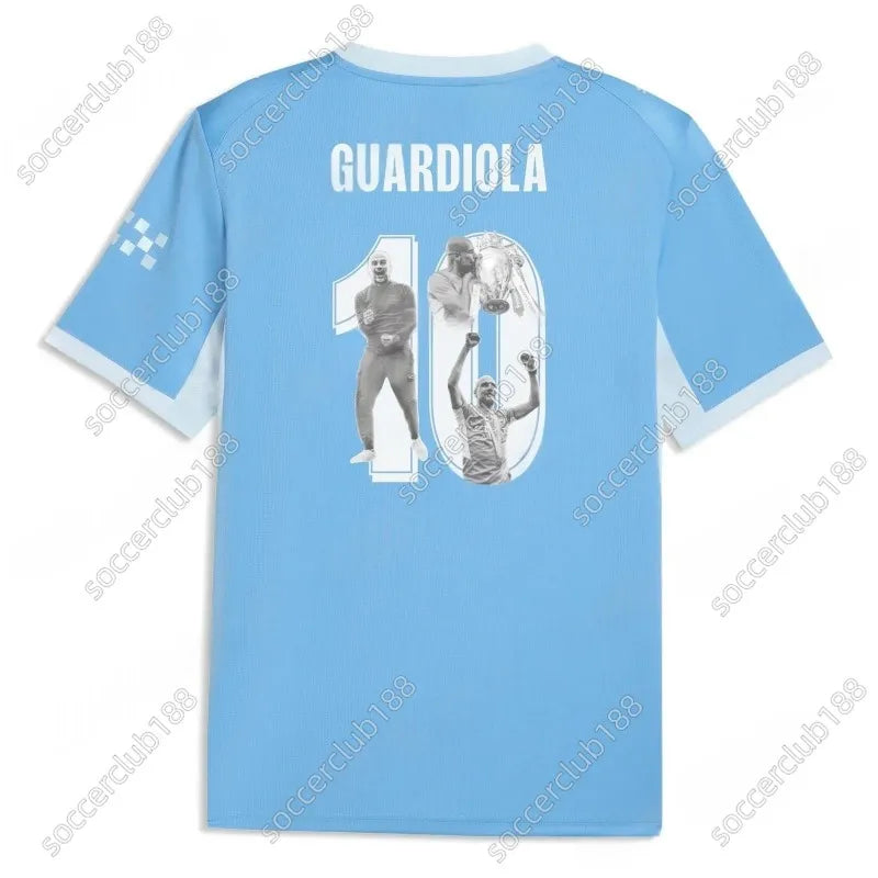 25 26 27 HAALAND MAN CITY soccer jerseys FODEN MARMOUSH DOKU MARMOUSH KOVACIC GV - SitterJersey.com