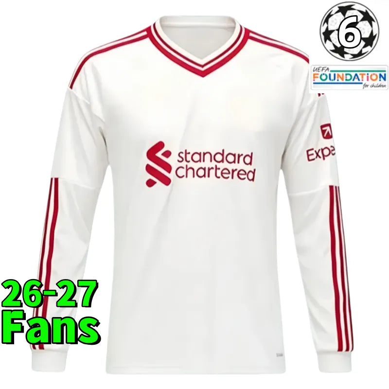 liverpooll 25 26 27The Reds Mohamed ISAK WIRTZ MAC ALLISTER Home Away men Soccer - SitterJersey.com