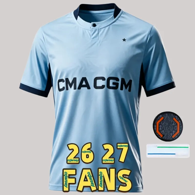 25 26 27 maillot de foot GREENWOOD marseille jersey soccer PAVARD MEDINA PAIxao  - SitterJersey.com