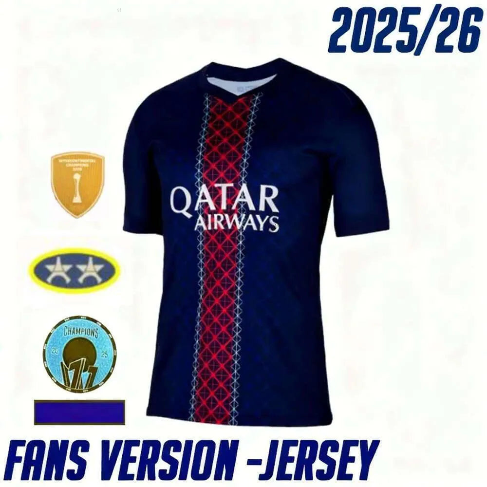 Psges 25 26 27 Ousmane Dembele Kvaratskhelia Maillot De Football Shirt Top Gianl - SitterJersey.com