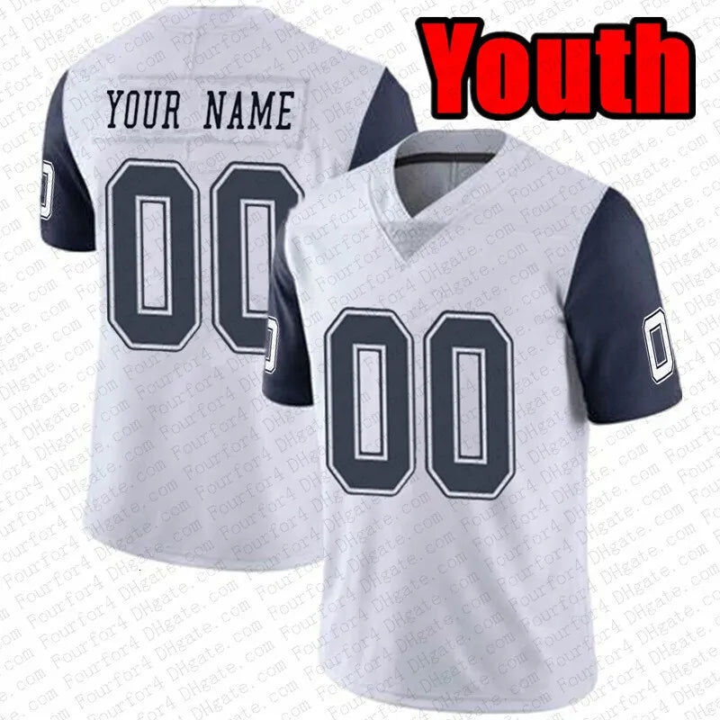 CeeDee Lamb George Pickens Dak Prescott Football Jersey Brandon AubreyEmmitt Smi - SitterJersey.com