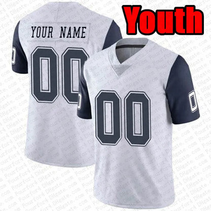 CeeDee Lamb George Pickens Dak Prescott Football Jersey Brandon AubreyEmmitt Smi - SitterJersey.com