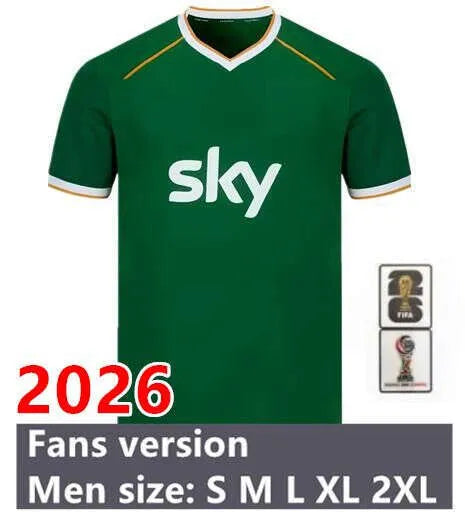 Ireland Soccer Jerseys Kit DOHERTY DUFFY St.Patrick's Day 2025 2026 Home Green W - SitterJersey.com
