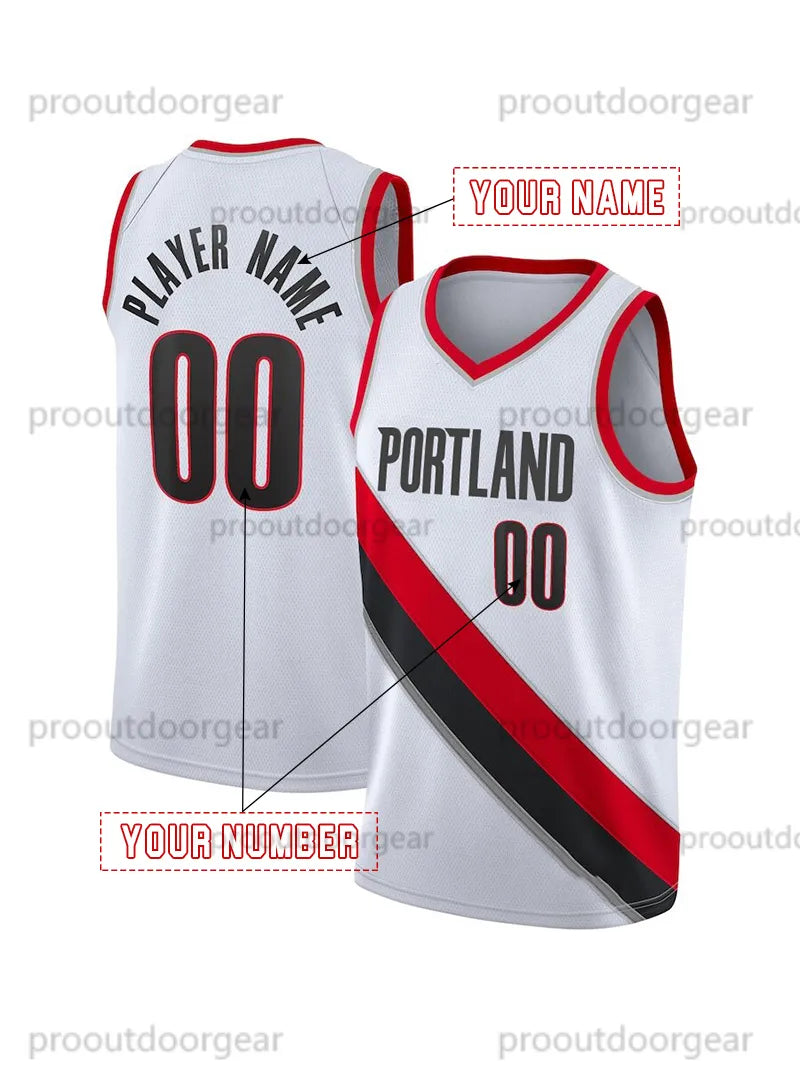 2025 Basketball Jersey Clingan Simons Avdija Banton Custom Jerseys Sweatshirt -  - SitterJersey.com