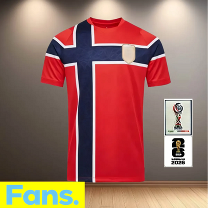 HAALAND Norway Jersey 2026 World Cup ODEGAARD SORLOTH Nation Team Jerseys BOBB N - SitterJersey.com