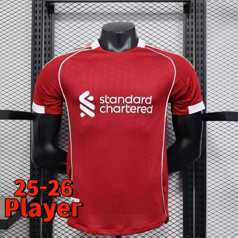 25 26 27 liverpool Wirtz SALAH football shirt Ekitike MAC ISAK ALLISTER Kerkez G - SitterJersey.com